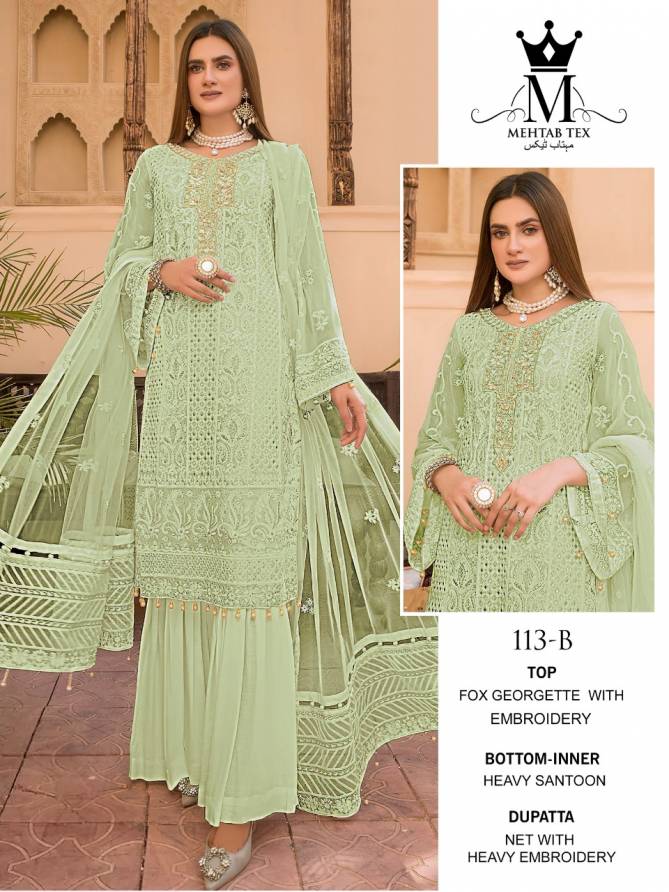 Mehtab Tex 113 Festive Wear Wholesale Pakistani Salwar Suit